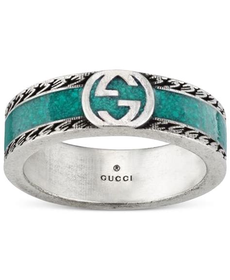 gucci turquoise ring